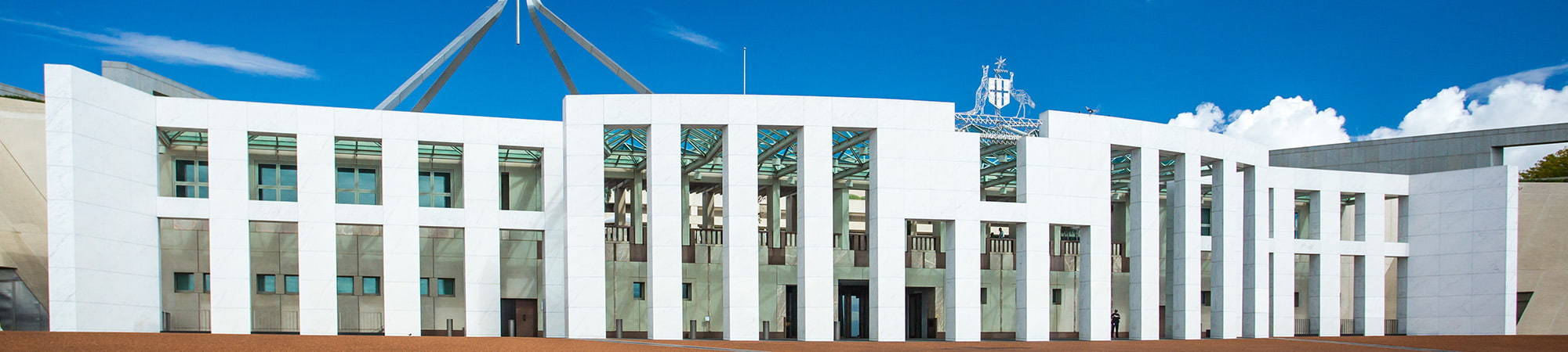 Parliament House Canberra where Vertical Scope Group help fill jobs in Canberra and provide security cleared ICT and cyber security consulting services